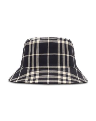 Classic Check Cotton Bucket Hat