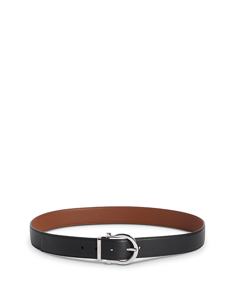Ferragamo Women's Gancini Reversible Leather Belt