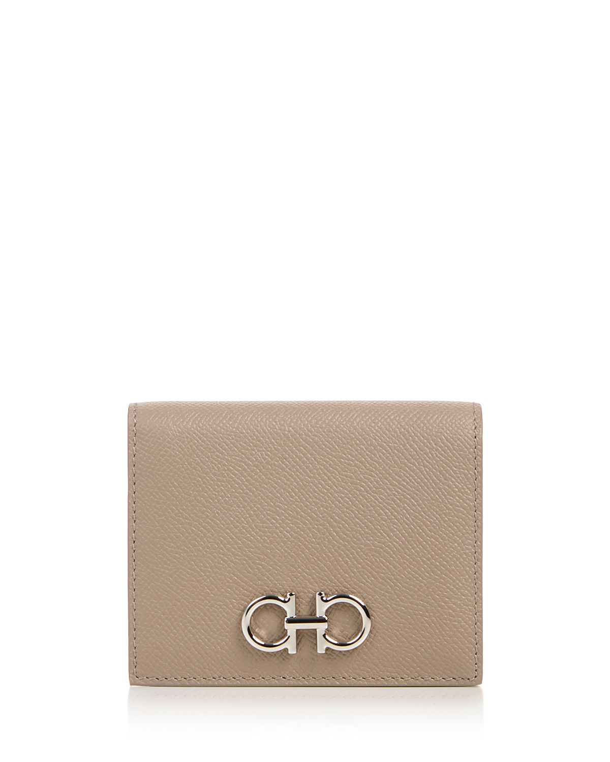 Ferragamo Gancini Compact Leather Bifold Wallet