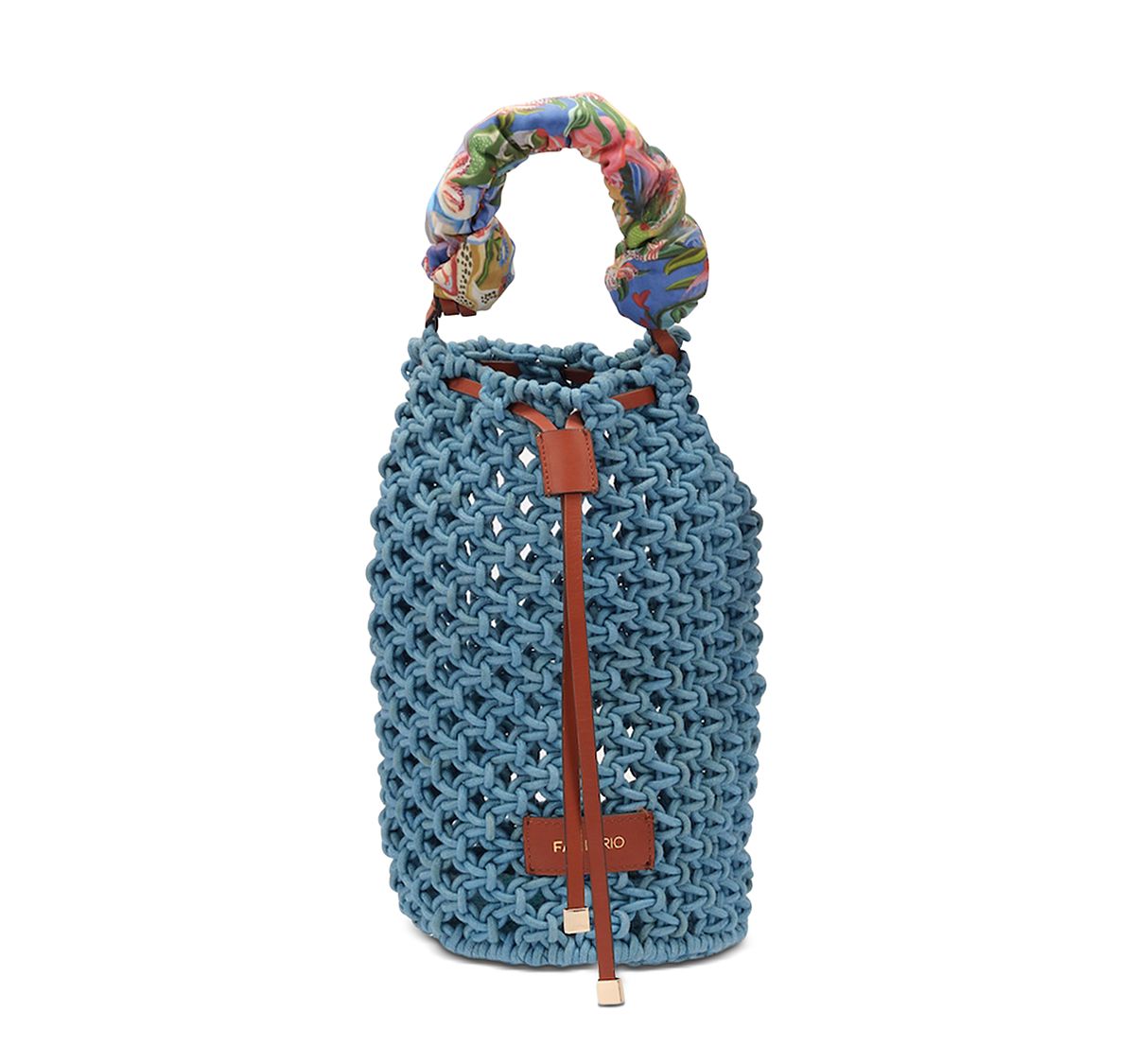 Farm Rio Medium Macrame Shoulder Bag