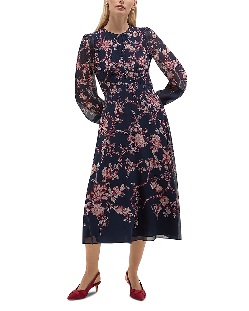 Hobbs London Demi Silk Dress