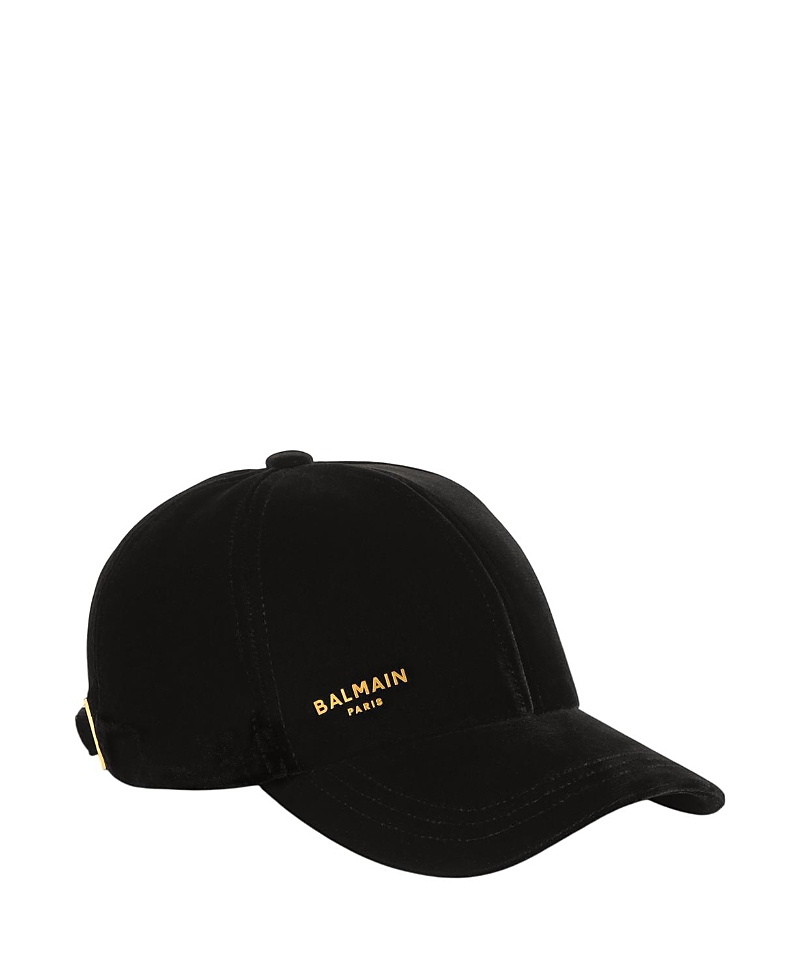 Balmain Paris Velvet Cap