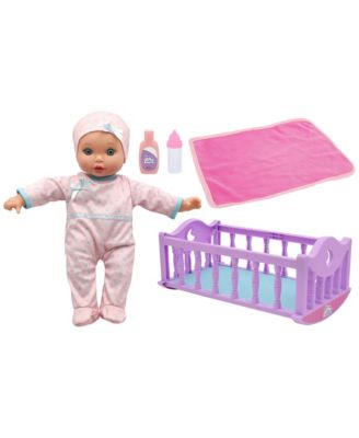  Crib Time Fun 12" Doll Playset, Ages 2+