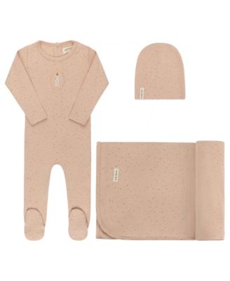  Unisex Speckled Bunny Collection Layette Set - Baby
