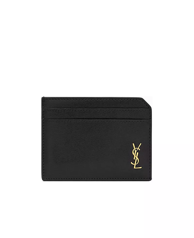Saint Laurent Tiny Cassandre Open Card Case