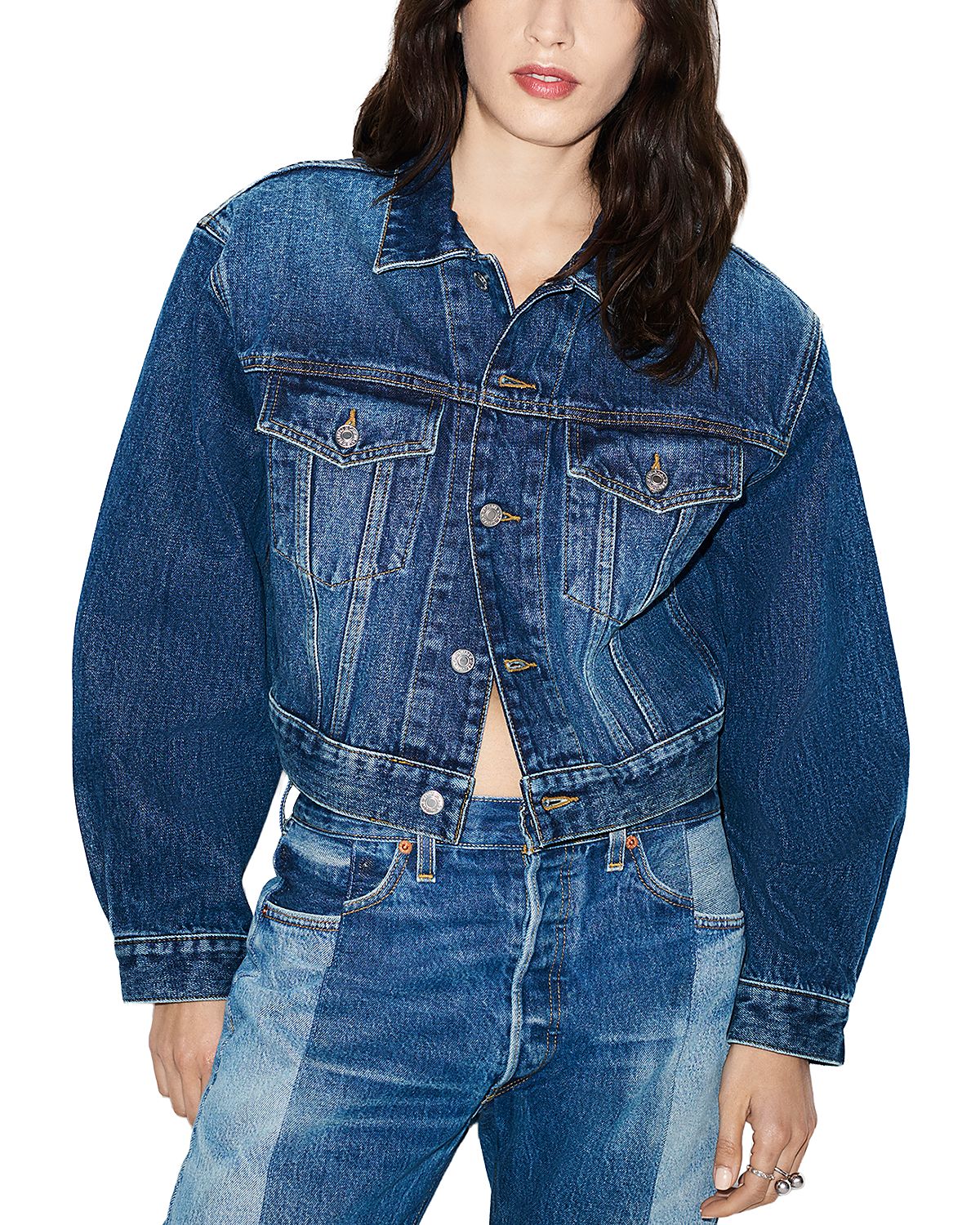 Re/Done A Frame Denim Jacket