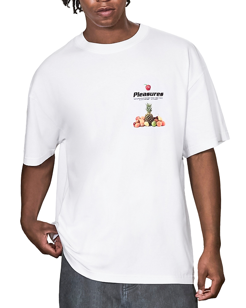 Pleasures Fruit Delivery Logo Graphic T-Shirt