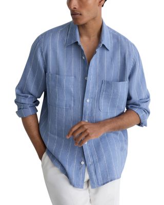 Rubus Striped Linen Shirt