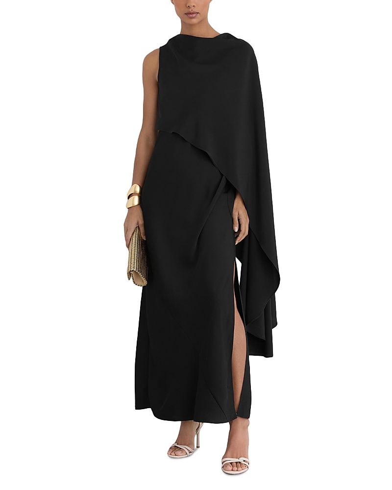 Reiss Winnie Cape Dress