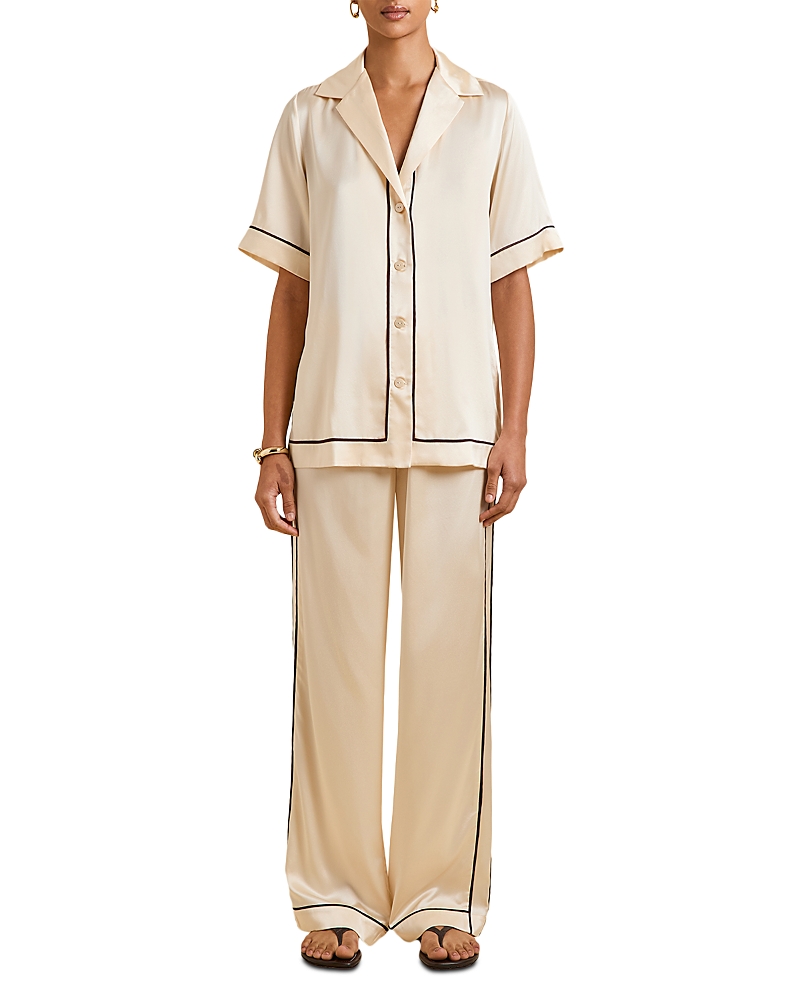 Olivia von Halle Tilda Silk Pajama Set