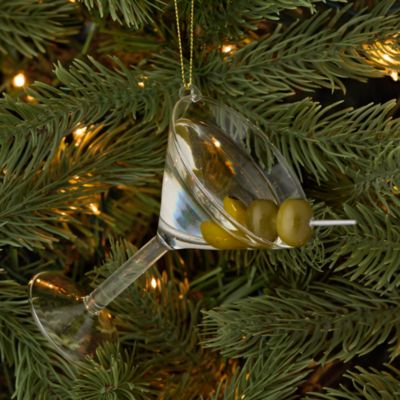 Olive Martini Ornament - Exclusive