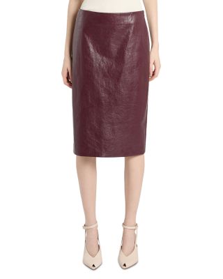 Mllbiada Faux Leather Skirt