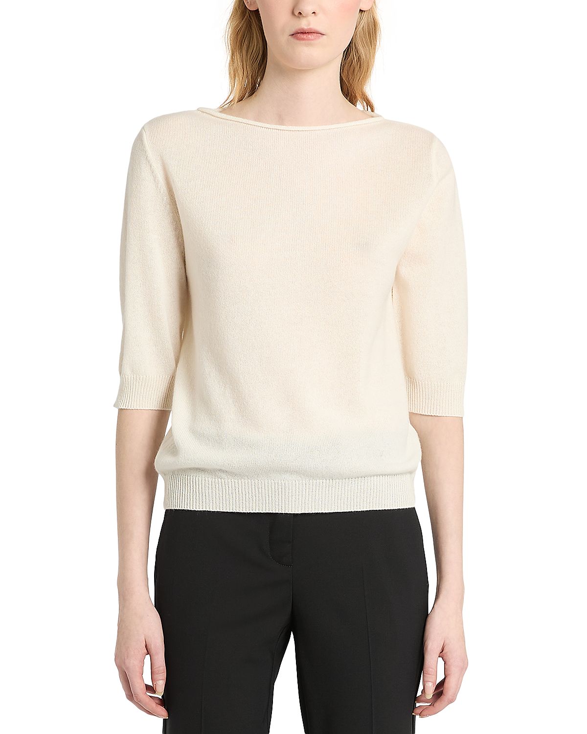 Marella Mllcalle Cashmere Funnel Neck Sweater