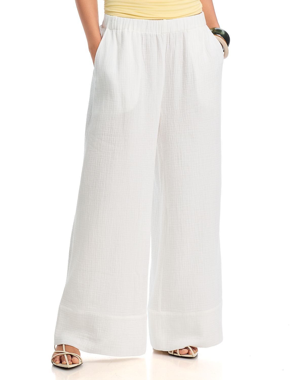Single Thread Wide Leg Pants