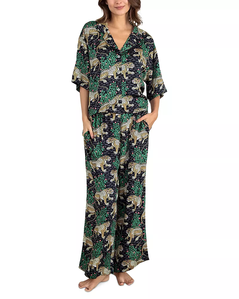 Printfresh Bagheera Satin Wildest Dreams Pajama Set