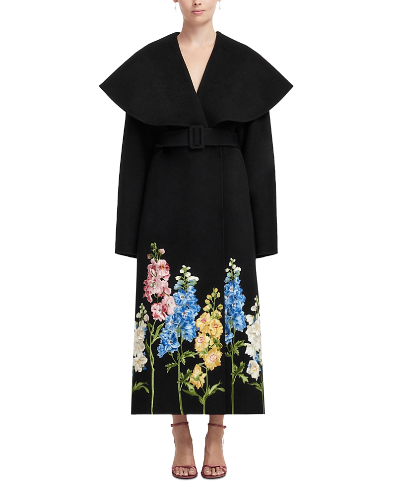 Leo Lin Joan Embroidered Wool Coat