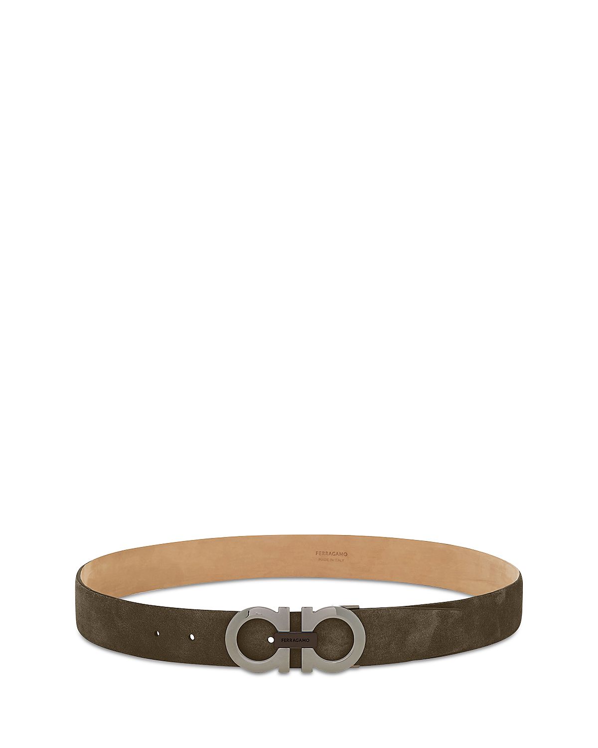 Ferragamo Men's Adjustable Gancini Belt