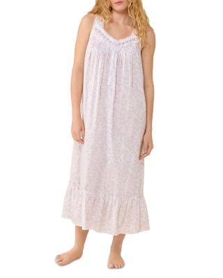 Sleeveless Cotton Lawn Woven Ballet Nightgown