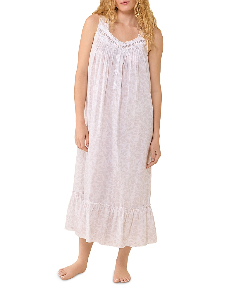 Eileen West Sleeveless Cotton Lawn Woven Ballet Nightgown
