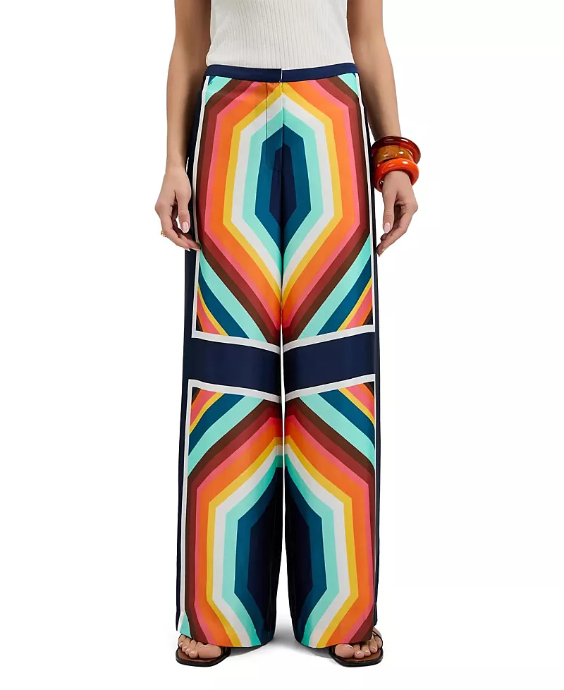 Trina Turk Lanay Wide-Leg Pants