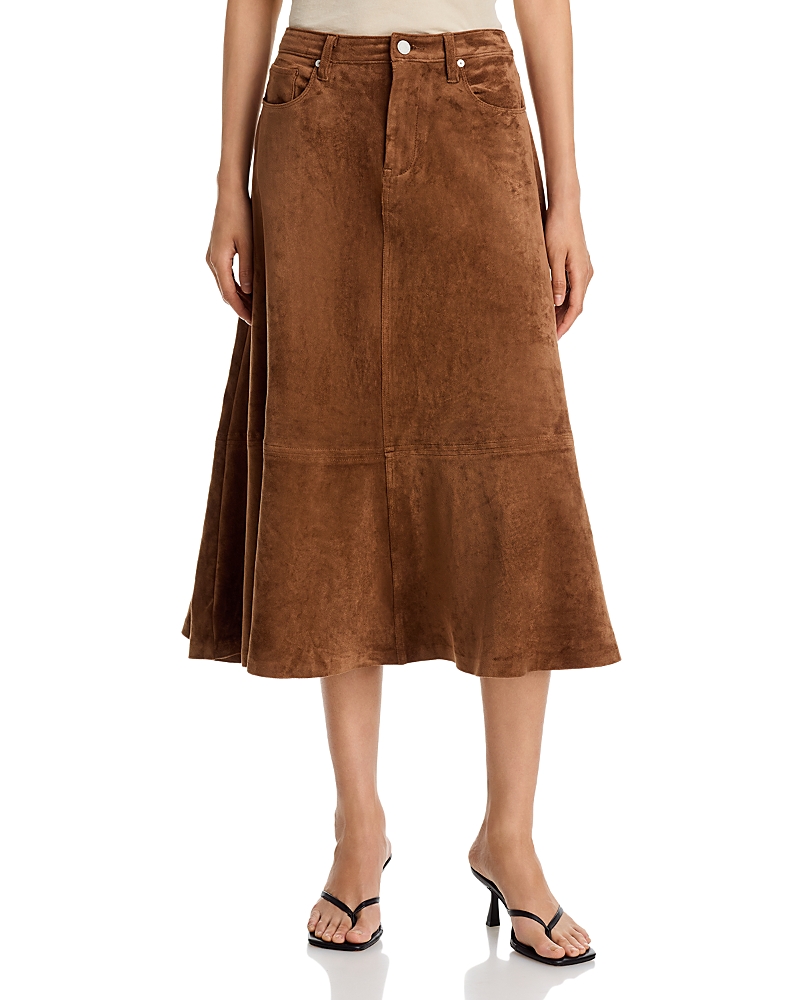 Blanknyc Faux Suede Midi Skirt