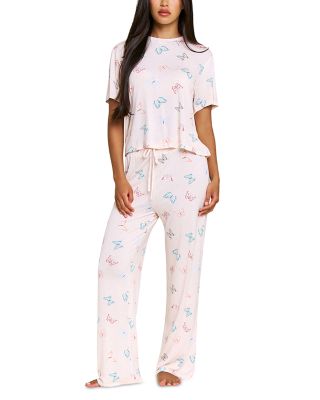 Printed Pajama Set