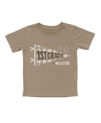 Boys' First Grade Pennant Short Sleeve T-Shirt - Little Kid, Big Kid