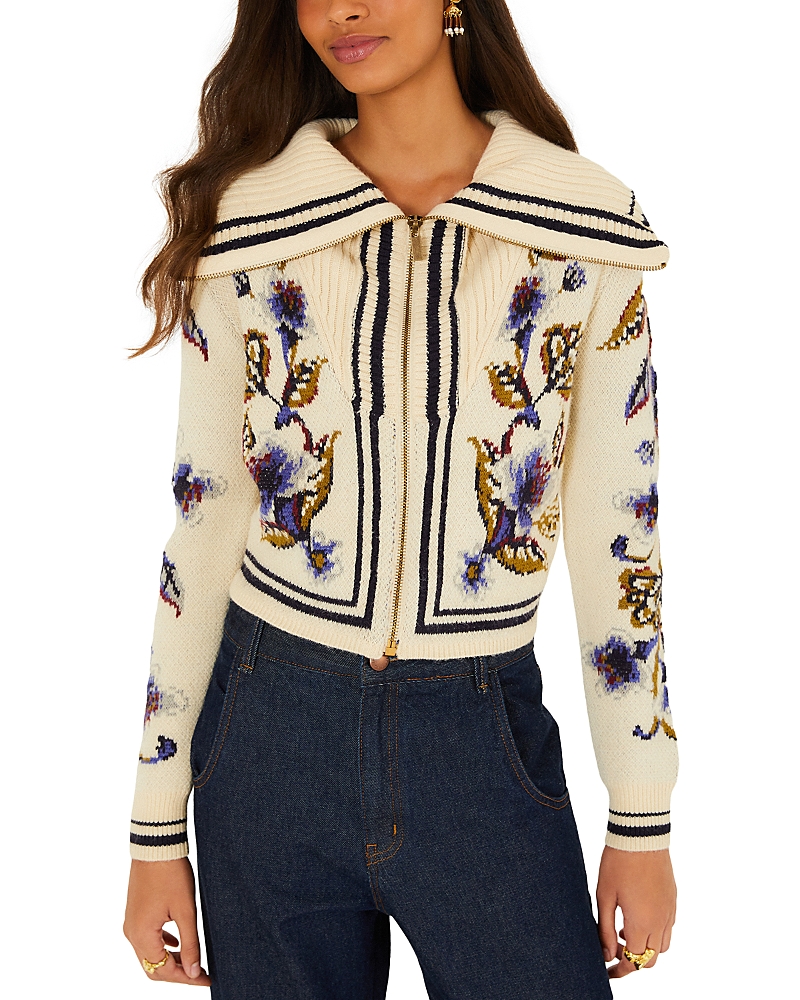 Farm Rio Golden Nature Knit Cardigan