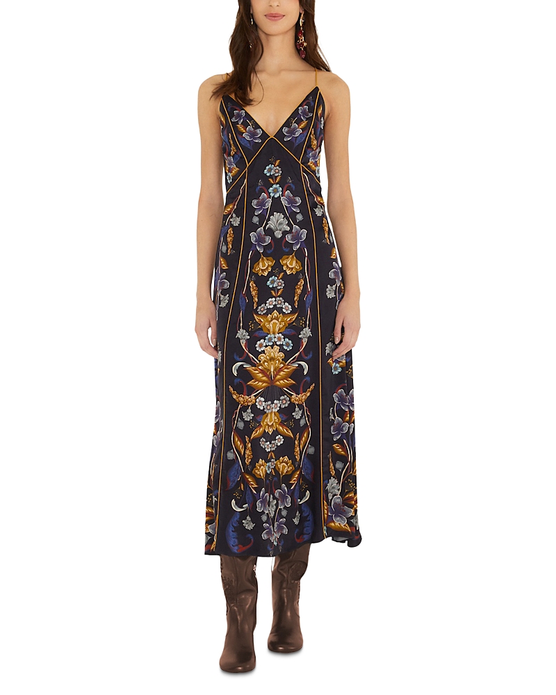 Farm Rio Floral Maxi Slip Dress