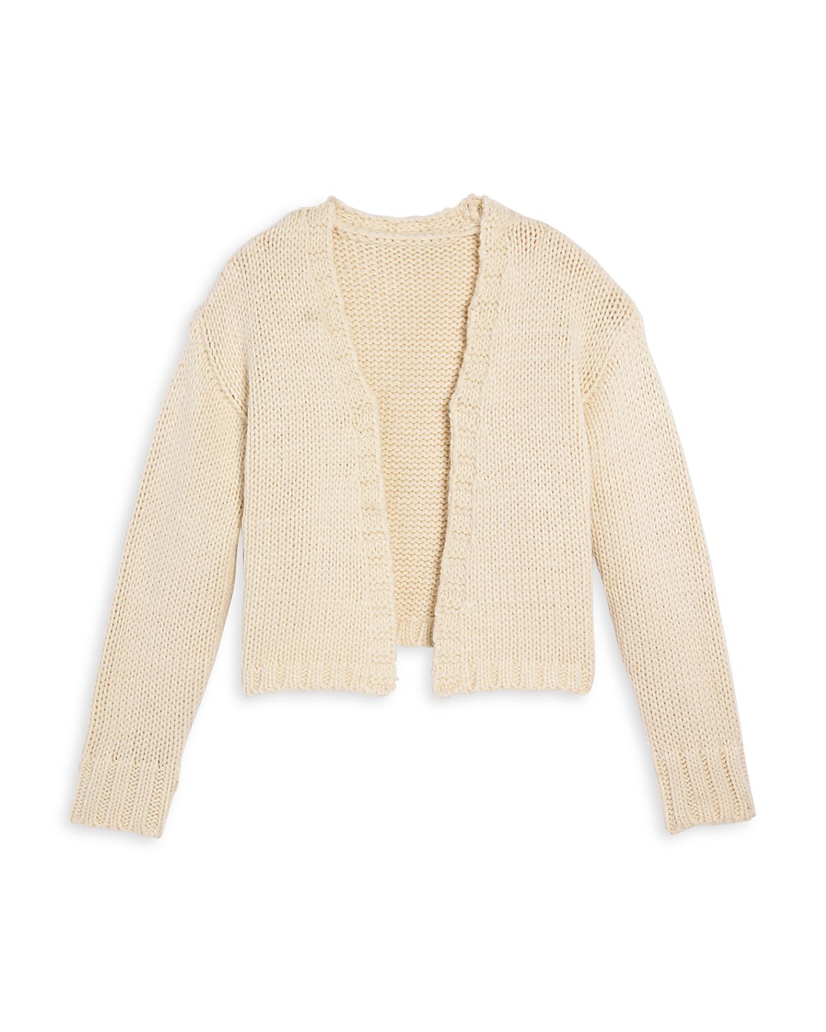 Aqua Girls' Open Front Cardigan, Big Kid - Exclusive