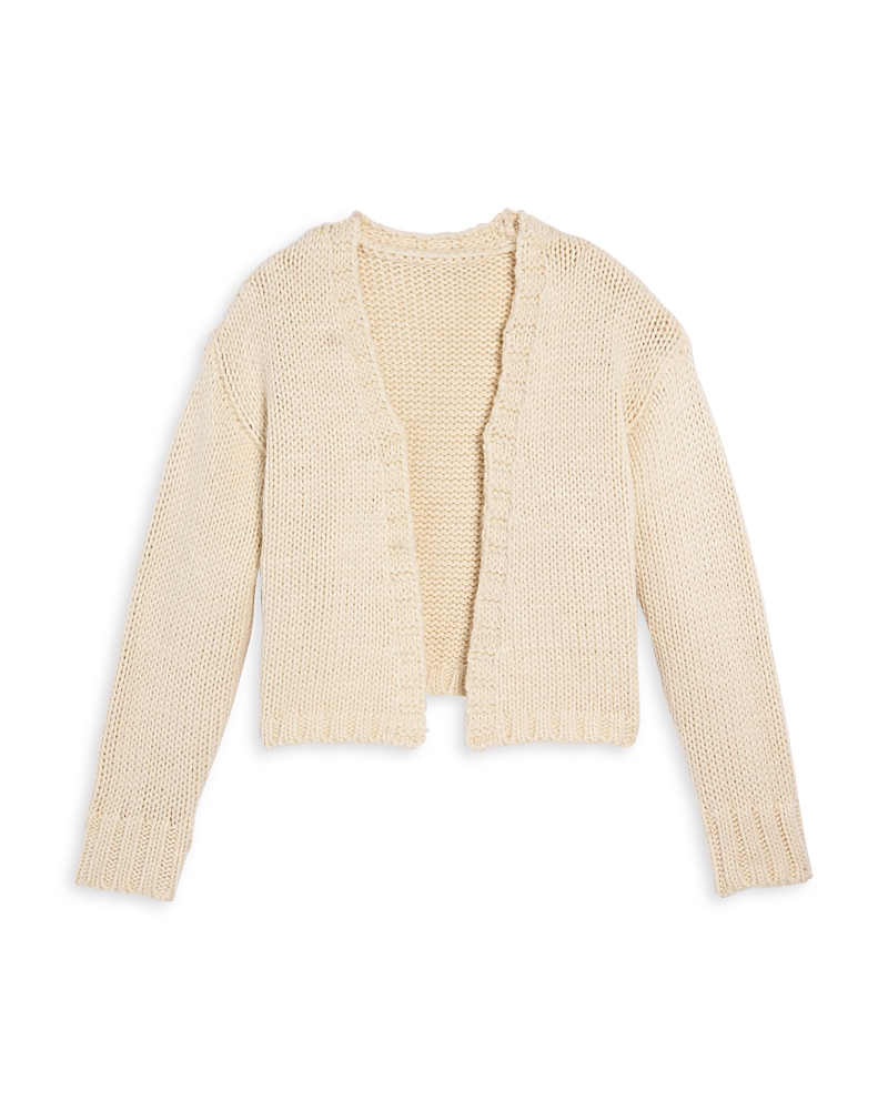 Aqua Girls' Open Front Cardigan, Big Kid - Exclusive