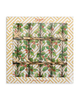 Holly and Fretwork Crackers