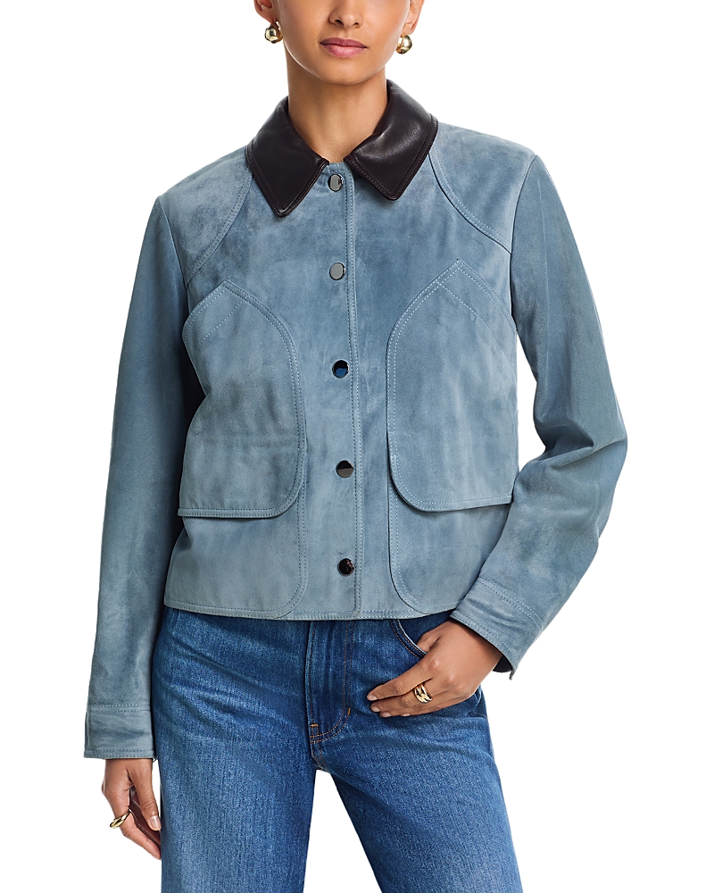 Veronica Beard Walters Cropped Barn Jacket