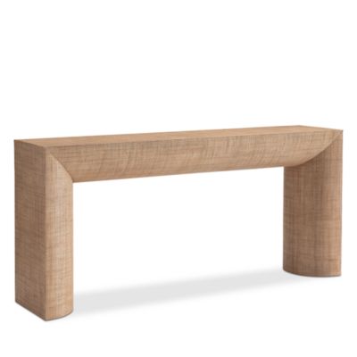 Brasea Woven Console Table
