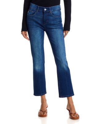 Mara Straight Mid Rise Instasculpt™ Ankle Jeans in Santa Monica