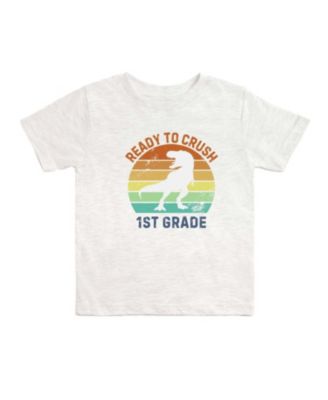 Boys' Ready to Crush First Grade Short Sleeve T-Shirt - Little Kid, Big Kid
