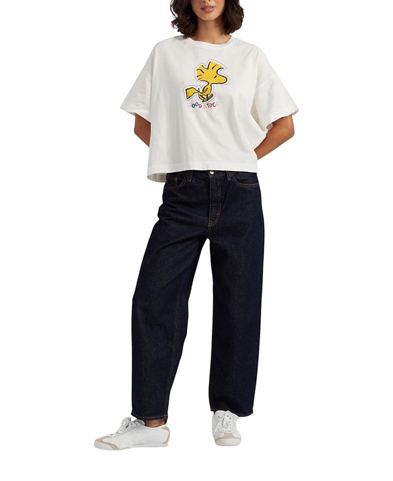 Chinti & Parker Women's Cotton Woodstock Embroidered T-Shirt