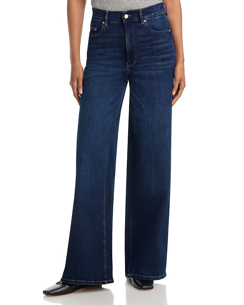 DL1961 Hepburn High Rise Wide Leg Jeans in Mediterranean