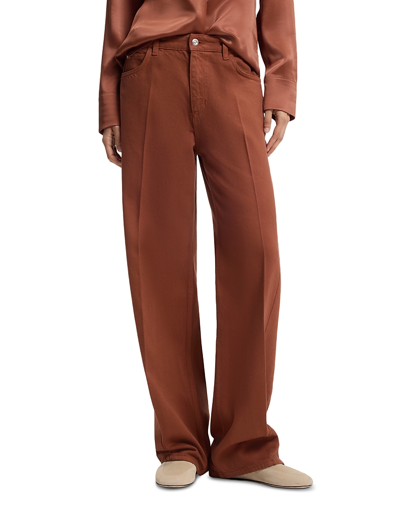 Hugo Boss Crossroad Straight Jeans in Rust/Copper