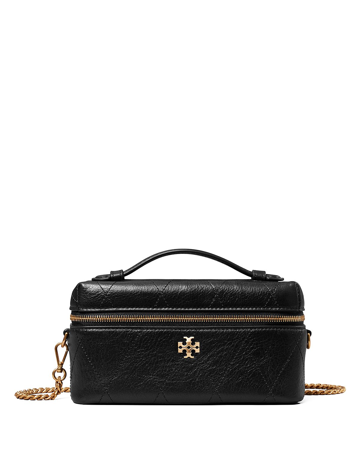 Tory Burch Charlie Quilted Leather Crossbody Bag