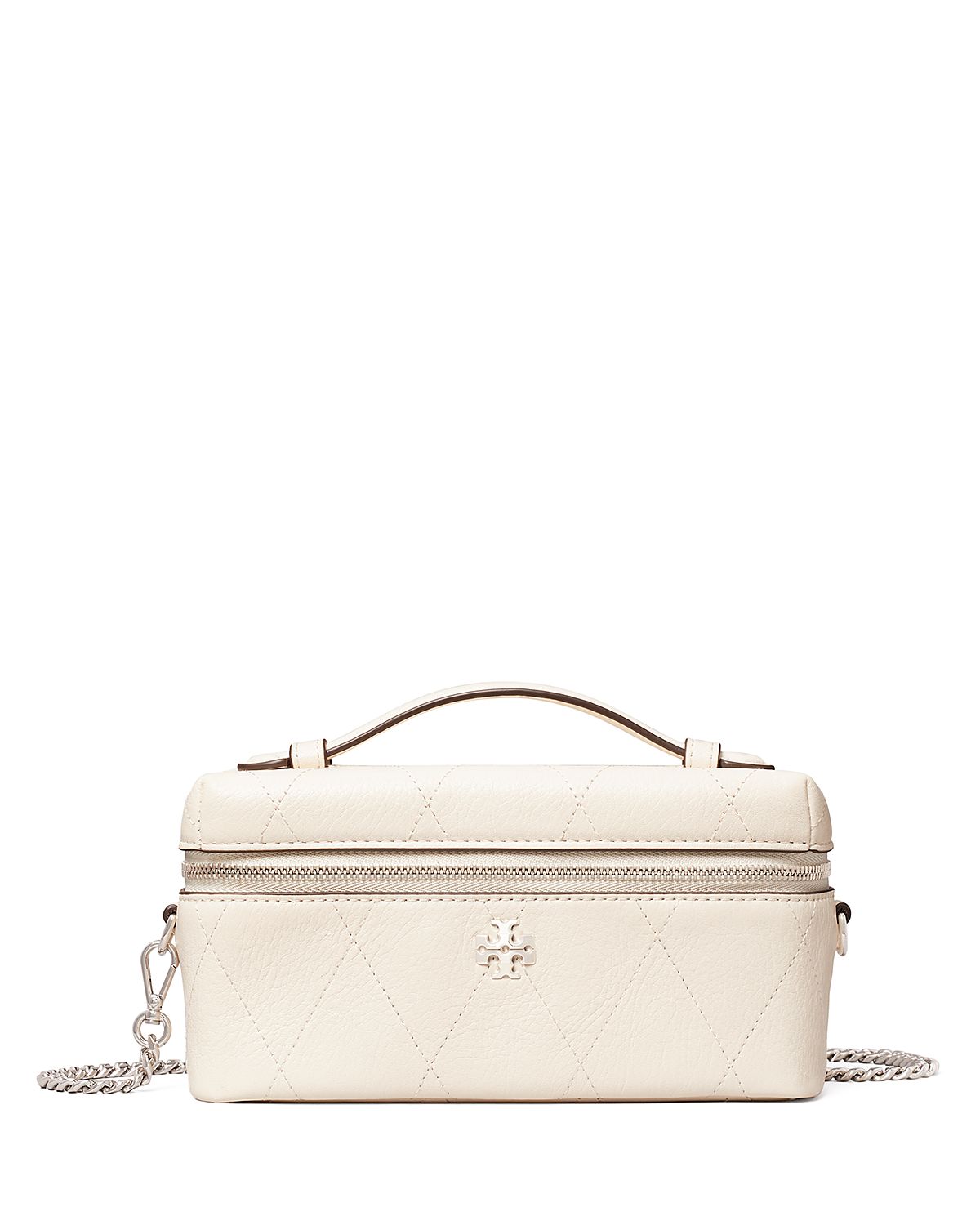 Tory Burch Charlie Quilted Leather Crossbody Bag
