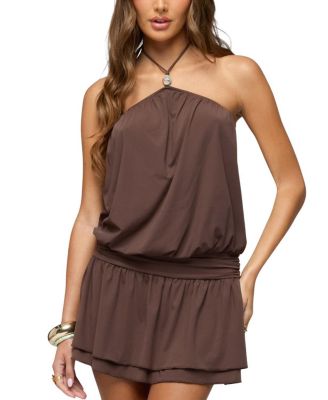  Mikaela Drop Waist Mini Dress