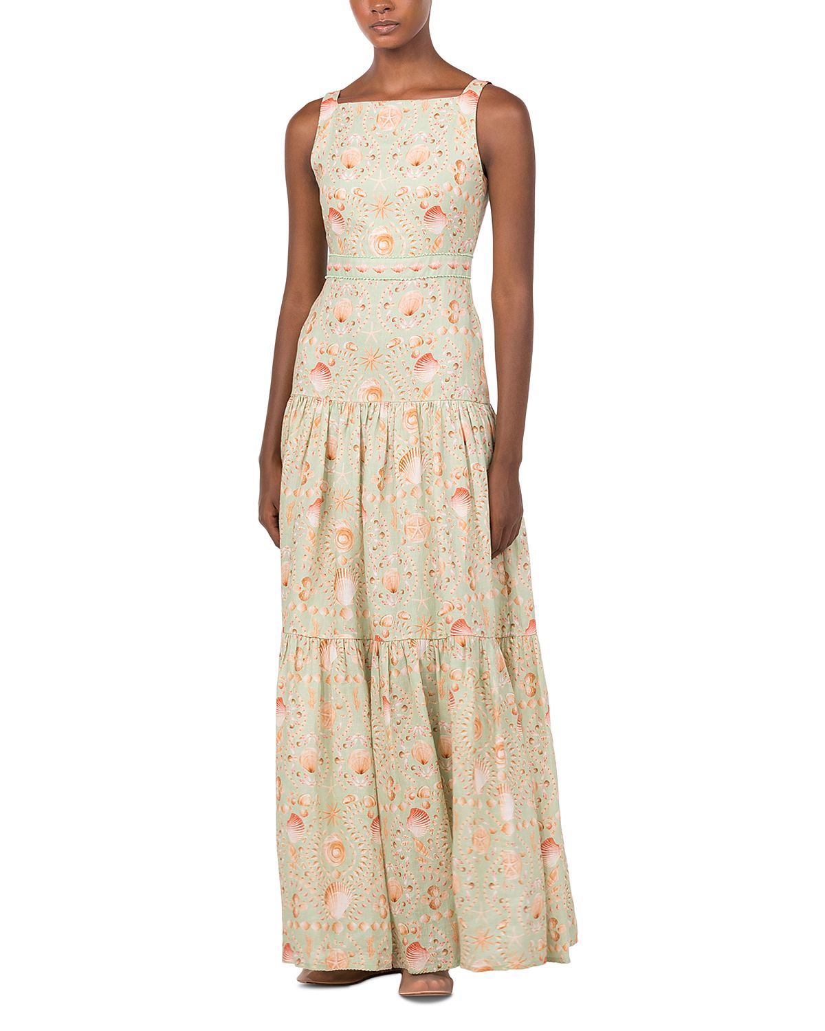 Agua by Agua Bendita Abeja Playa Linen Dress