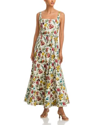 Polly Seamed Tie Waist Dress
