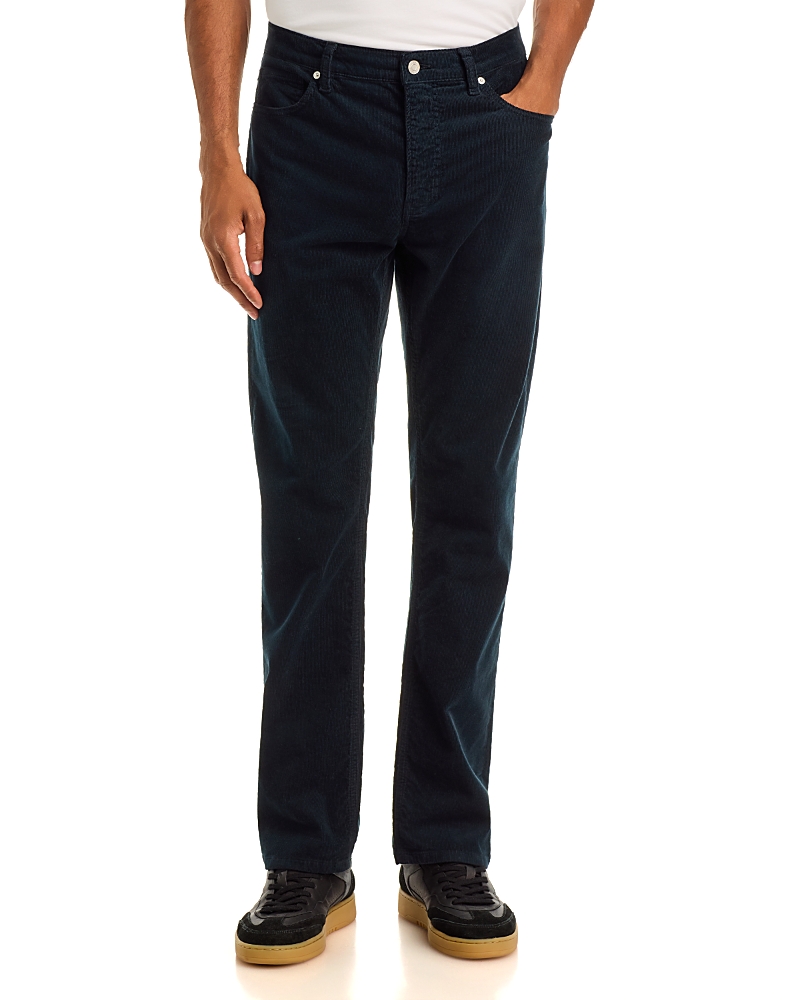 Frame Modern Straight Corduroy 32.5 Pants in Dark Navy