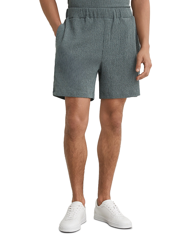 Reiss Textured 5.9 Elastic Shorts