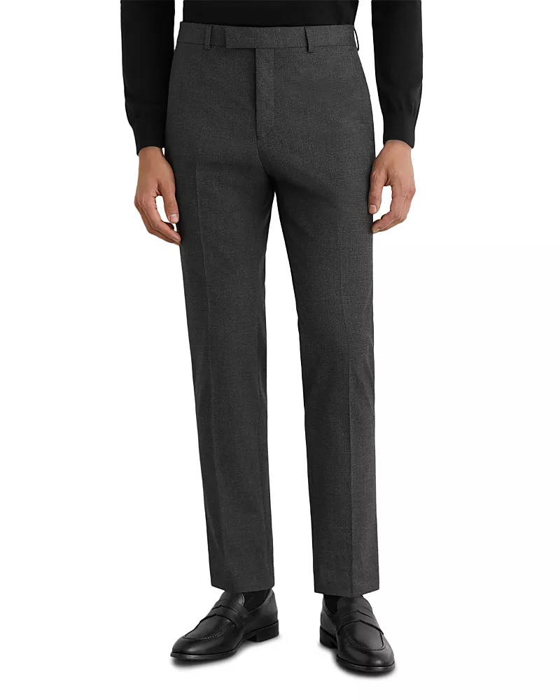Reiss Slim Fit Prince Of Wales Check Suit Pants