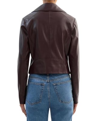 Pascale Faux Leather Moto Jacket - thumbnail 3