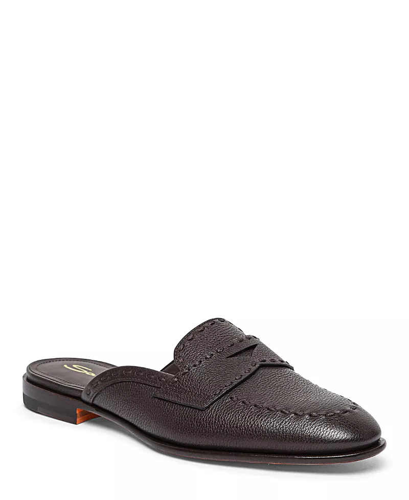 Santoni Women's Granato Leather Mule