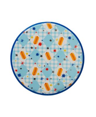 Hot Dog Paper Dinner Plates, Set of 8